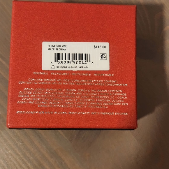 Coach Gold Earring Set - Picture 5 of 5